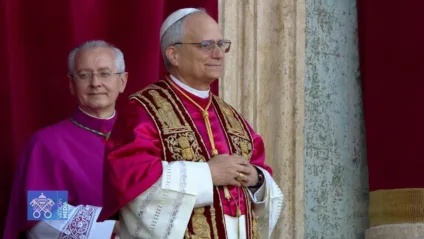 Leão XIV é o 267° papa da Igreja Católica. Saiba como a eleição ocorreu e quem ele é - Foto: Reprodução/Vaticano News