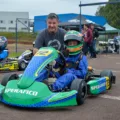 Tomaz Sperafico está entre os destaques da atual temporada da categoria Cadete no Metropolitano de Kart de Cascavel - Foto: Tiago Guedes 