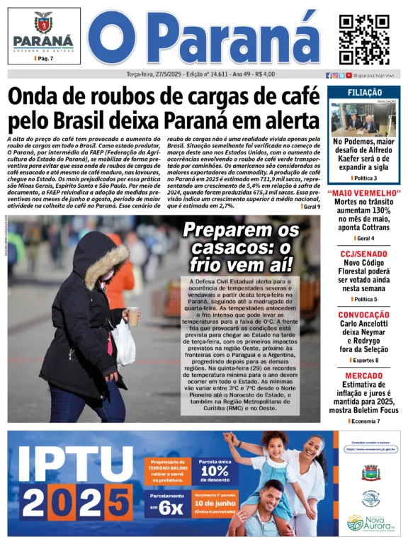 O Paraná | Edição 27/05/2025
