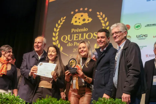 O Prêmio Queijos do Paraná revela os melhores produtos da edição 2025. Foto: Geraldo Bubniak/AEN