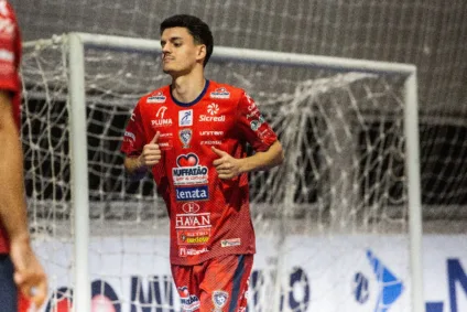 Saiba como Cascavel Futsal se destaca na Liga Nacional e os desafios na partida contra o Marreco Futsal neste sábado - Foto: Assessoria Saiba como Cascavel Futsal se destaca na Liga Nacional e os desafios na partida contra o Marreco Futsal neste sábado - Foto: Assessoria