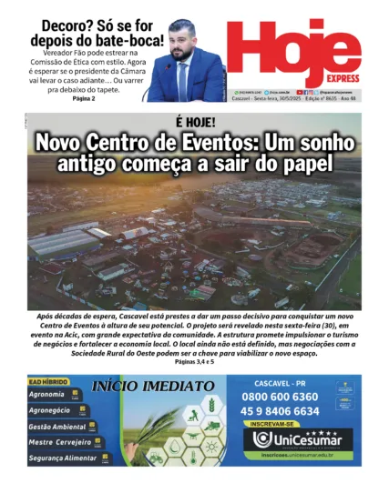 Hoje Express | Edição 30/05/2025