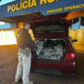 Polícia Rodoviária Federal apreende 122 quilos de maconha em Cascavel. Descubra os detalhes da abordagem e a prisão do casal - Foto: PRF