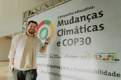 Participe do Seminário sobre Mudanças Climáticas com Atila Iamarino e descubra como a ciência pode impactar sua comunidade - Foto: Equipe Marcos Prado/Itaipu