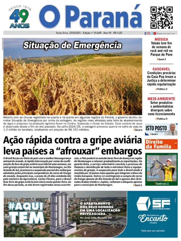 O Paraná | Edição 23/05/2025