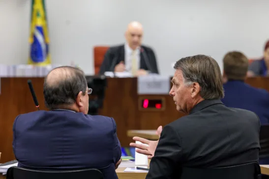 Bolsonaro nega plano de golpe de Estado após vitória de Lula, afirmando que discussões se restringiram à Constituição - Foto: STF