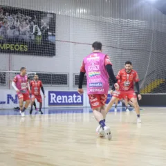 Cascavel Futsal enfrenta o Praia Clube na LNF. Partida válida pela 9ª rodada com grande impacto na tabela da Liga Nacional - Foto:  Assessoria 