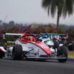 Guilherme Moleiro enfrentou problemas com o câmbio de seu carro na estreia na Fórmula Delta - Foto: Divulgação