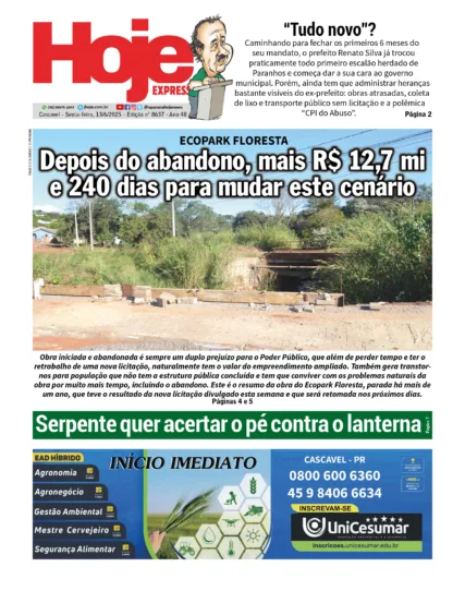 Hoje Express | Edição 13/06/2025