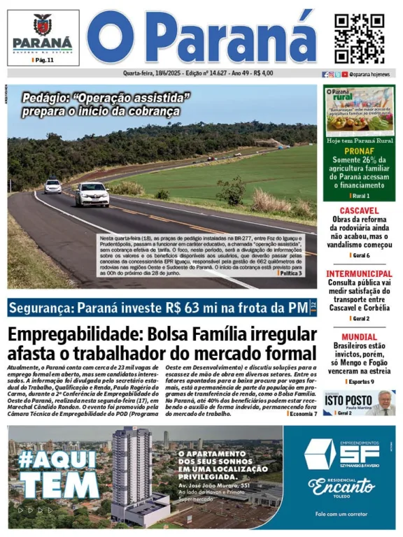 O Paraná | Edição 18/06/2025