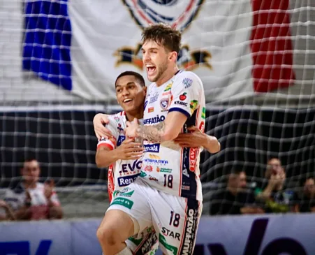 Cascavel vence o Santo André por 5 a 1 e ocupa a quinta colocação na Liga Nacional - Foto: Celso Dias 