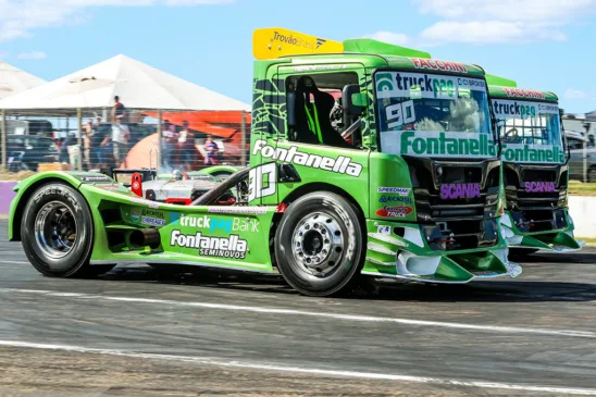 O catarinense Ramiris Fontanella lidera a categoria GT Truck na Copa Mercosul de Fórmula Truck - Foto: Lu Flores/Divulgação