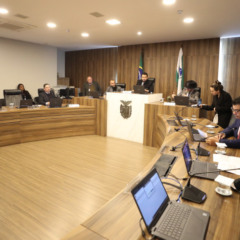 Reunião ocorreu no início da tarde desta segunda-feira (30), no Auditório Legislativo. Créditos: Valdir Amaral/Alep
