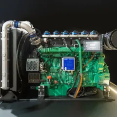 O novo motor G13 é fabricado no complexo industrial da Volvo em Curitiba, no Paraná - Foto: Divulgação