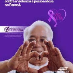 Em breve, o número de idosos no Paraná superará o de jovens. Descubra as implicações e medidas de combate à discriminação - Arte: Mylena Oliveira