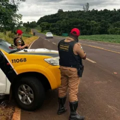 Polícia Militar intensifica fiscalização em Cascavel, abordando 304 veículos e registrando 233 infrações de trânsito - Foto: Divulgação