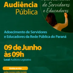Audiência na Alep debate adoecimento de profissionais da educação no Paraná -  Arte: Rafael Guareski
