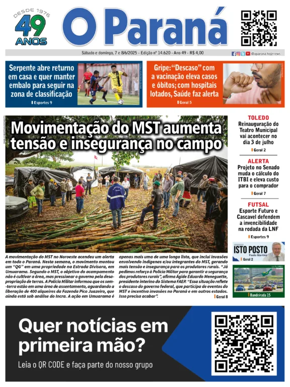 O Paraná | Edição 07/06/2025
