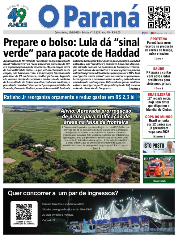 O Paraná | Edição 12/06/2025