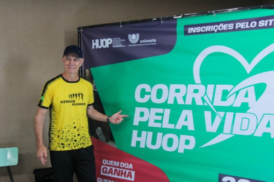 Descubra como o HUOP une esporte e saúde na Corrida pela Vida, uma ação pela conscientização sobre doação de órgãos - Foto: Assessoria 
