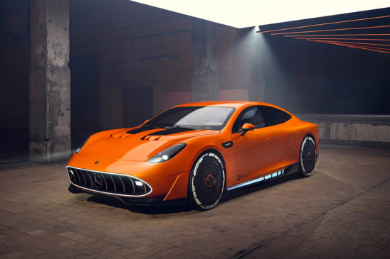 Descubra o futuro dos carros com o Concept AMG GT XX da Mercedes-Benz, um projeto tecnológico inovador e revolucionário - Foto: Divulgação 