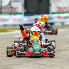 Aos 9 anos, Igor Ohpis é campeão na Mirim, a categoria dos pilotos mais jovens do kartismo brasileiro - Foto: Divulgação