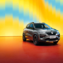 O Kwid é o compacto que inovou o segmento de entrada com design SUV, maior porta-malas da categoria, baixo consumo de combustível - Foto: Divulgação 