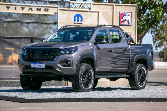 Seja para trabalhar ou curtir, a Nova Fiat Titano 2026 conta com um portfólio amplo de acessórios para personalização - Foto: Divulgação