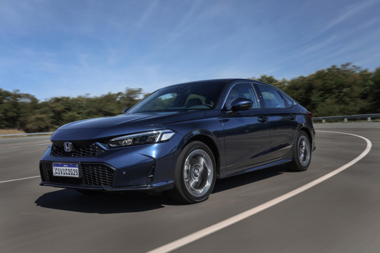 Conheça o novo Civic Advanced Hybrid e descubra os incríveis recursos e design do novo carro híbrido da Honda - Foto: Divulgação