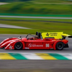 O protótipo Mamba Negra 2S da dupla Marcelo Servidone/Marcelo Henriques foi o primeiro carro inscrito na prova - Foto: Cláudio Kolodziej/Divulgação