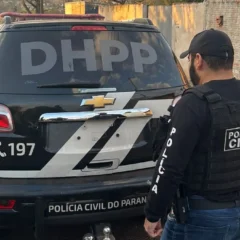 Delegacia de Homicídios de Cascavel cumpre mandados relacionados ao homicídio de Alexandre de Oliveira Gini em 2025 - Foto: PCPR