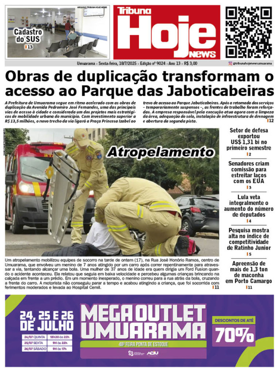Tribuna Hoje | Edição 18/07/2025