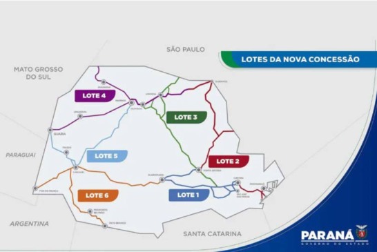 Entenda o processo de concessão do Pedágio nas rodovias do Paraná e os investimentos esperados de R$ 29,8 bilhões - Foto: Reprodução 