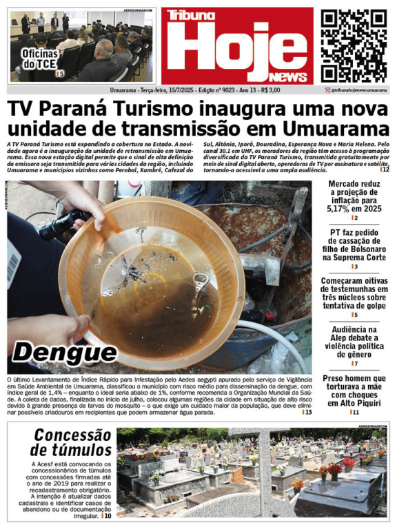 Tribuna Hoje | Edição 15/07/2025