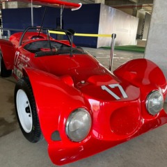 O 'Patinho Feio', carro artesanal construído nos anos 60 para provas longas estará na exposição - Foto: Divulgação