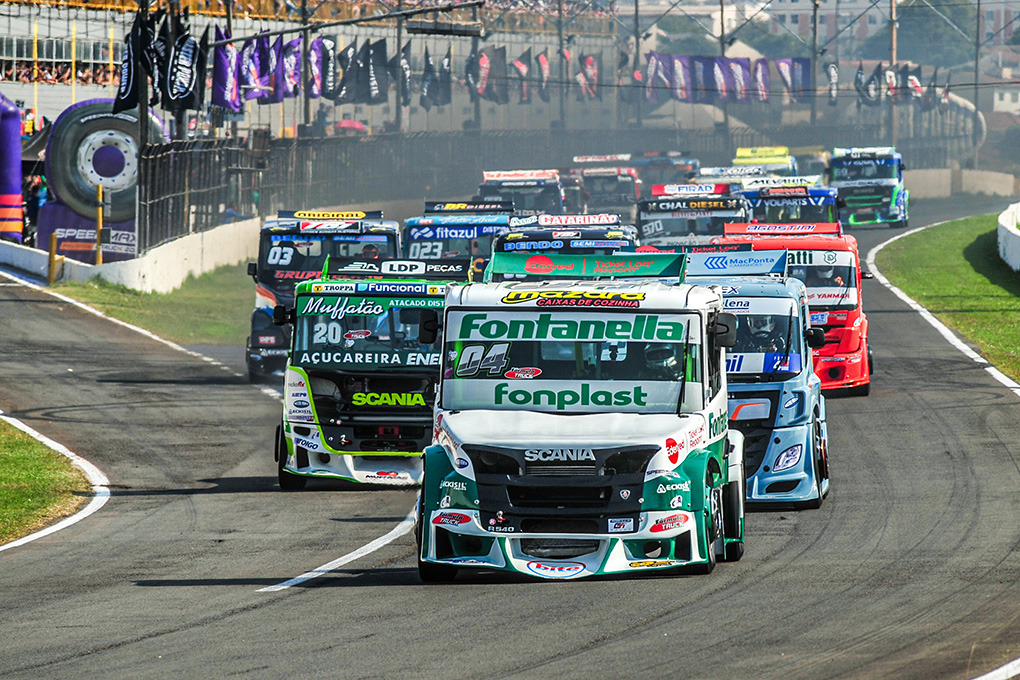 O Autódromo Internacional Ayrton Senna, em Londrina, será palco da próxima etapa da Fórmula Truck - Foto: Tiago Soares/Divulgação