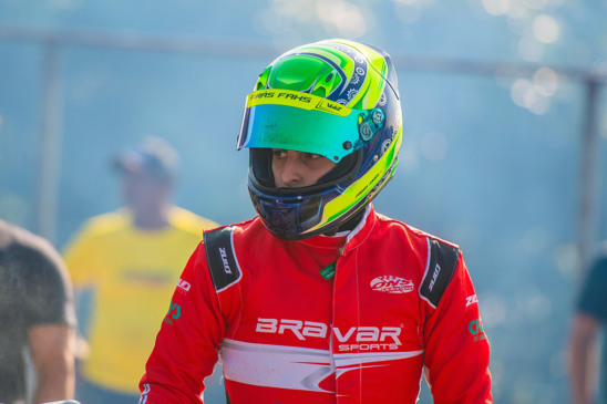 Firás Fahs é um dos paranaenses que integram o grupo dos cotados a brigar por títulos na Copa Brasil de Kart - Foto: Bruno Gorski/Divulgação