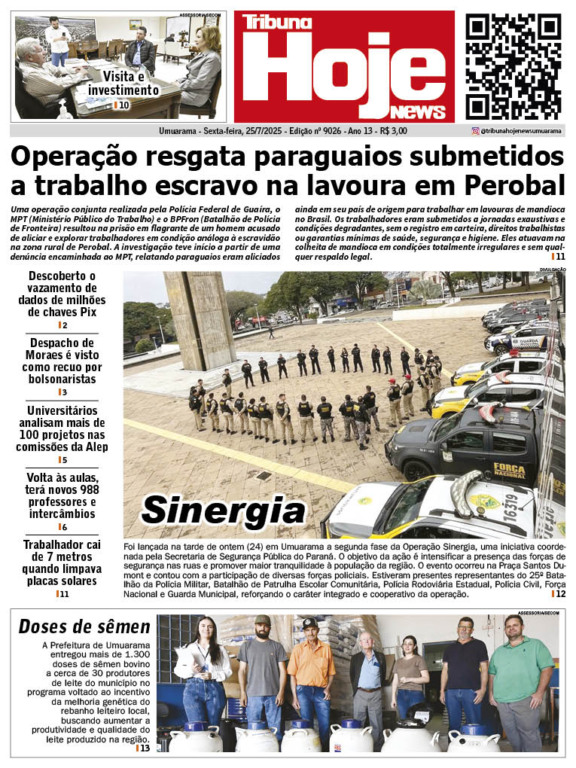 Tribuna Hoje | Edição 25/07/2025