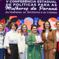 Acompanhe a bancada feminina na Alep durante a V Conferência Estadual de Políticas para as Mulheres em Foz do Iguaçu - Foto: Divulgação/Assessoria Parlamentar