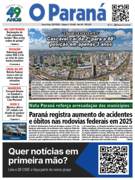 O Paraná | Edição 18/07/2025
