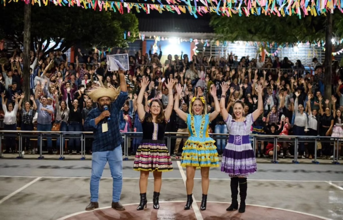 A comunidade escolar celebra com sua Festa caipira! Participe das danças de quadrilha e divirta-se com a gente - Foto: Assessoria 