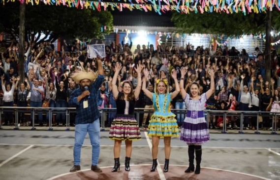 A comunidade escolar celebra com sua Festa caipira! Participe das danças de quadrilha e divirta-se com a gente - Foto: Assessoria 