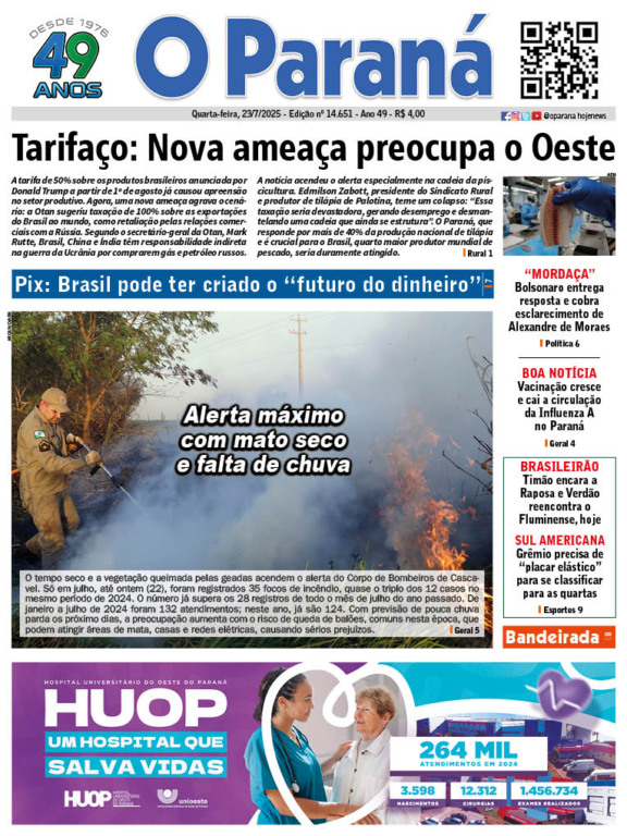 O Paraná | Edição 23/07/2025