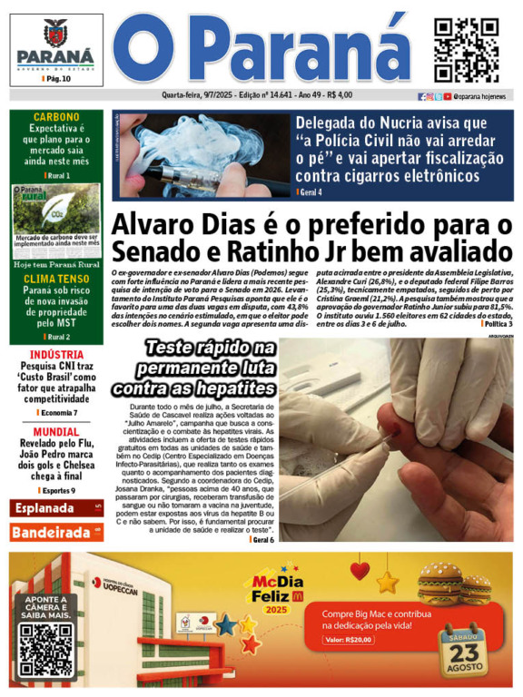 O Paraná | Edição 09/07/2025
