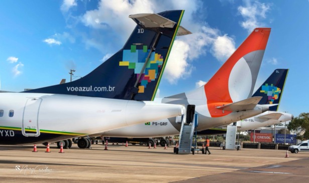 O Aeroporto Regional Coronel Adalberto Mendes da Silva apresenta crescimento de 9,86% no primeiro semestre de 2025 - Foto: Secom 
