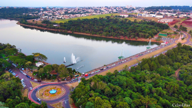 Conheça o projeto Lago que remodelará o Lago Municipal de Cascavel. Participe da audiência pública no dia 8 de agosto - Foto: Secom