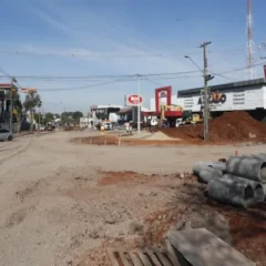 O trecho da Avenida Assunção em Cascavel será liberado temporariamente para tráfego de veículos neste fim de semana - Foto: Divulgação 
