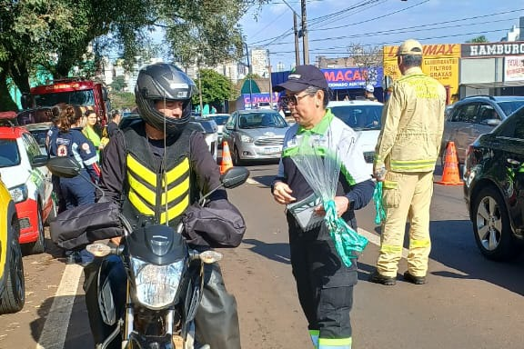 Cascavel tem mais de 282 mil veículos registrados. Descubra ações de segurança viária promovidas pela Transitar na cidade - Foto: Secom