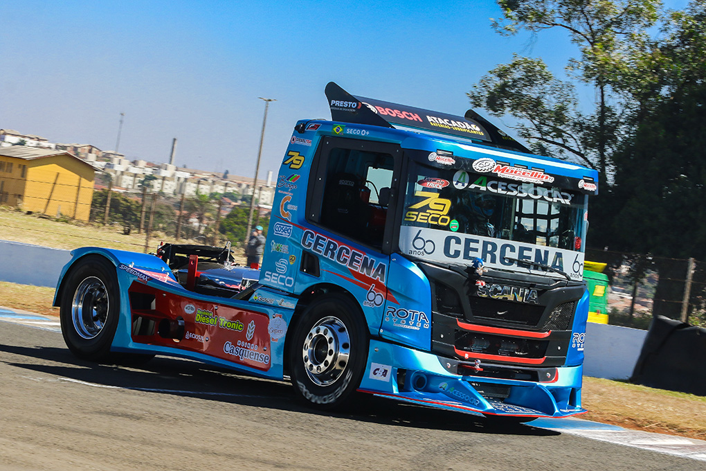 Paulo César Seco é o ganhador da categoria F-Truck na Copa SpeedMax. Foto: Lu Flores/Divulgação