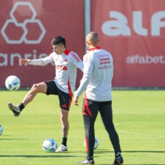 Inter confia em recuperação da temporada diante do Flamengo Credito: Ricardo Duarte.